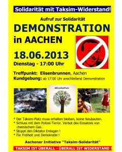 Aachen Demo 18.6