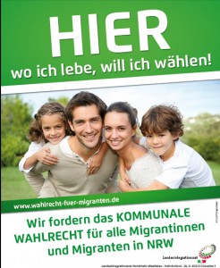 Plakat wahlrecht